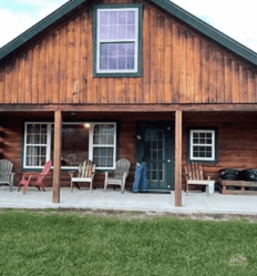 Maine hunting and fishing lodging cabin at North Country Rivers