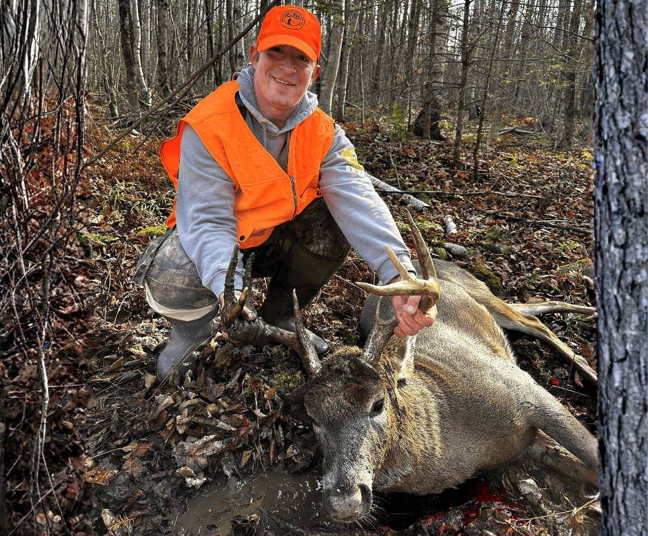 Maine Guided Deer Hunting trophy buck