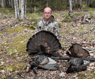 Maine Guided Turkey Hunting spring gobbler