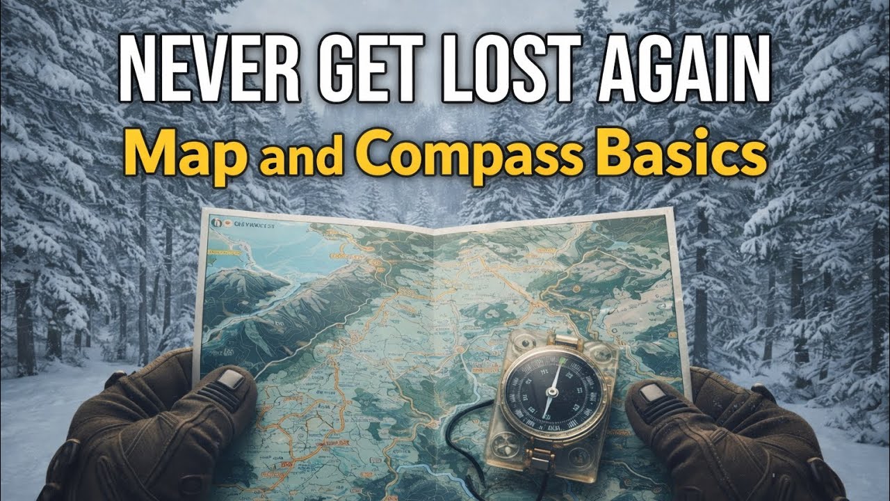 Map and Compass Basics: How to Orient a Map and Take a Bearing