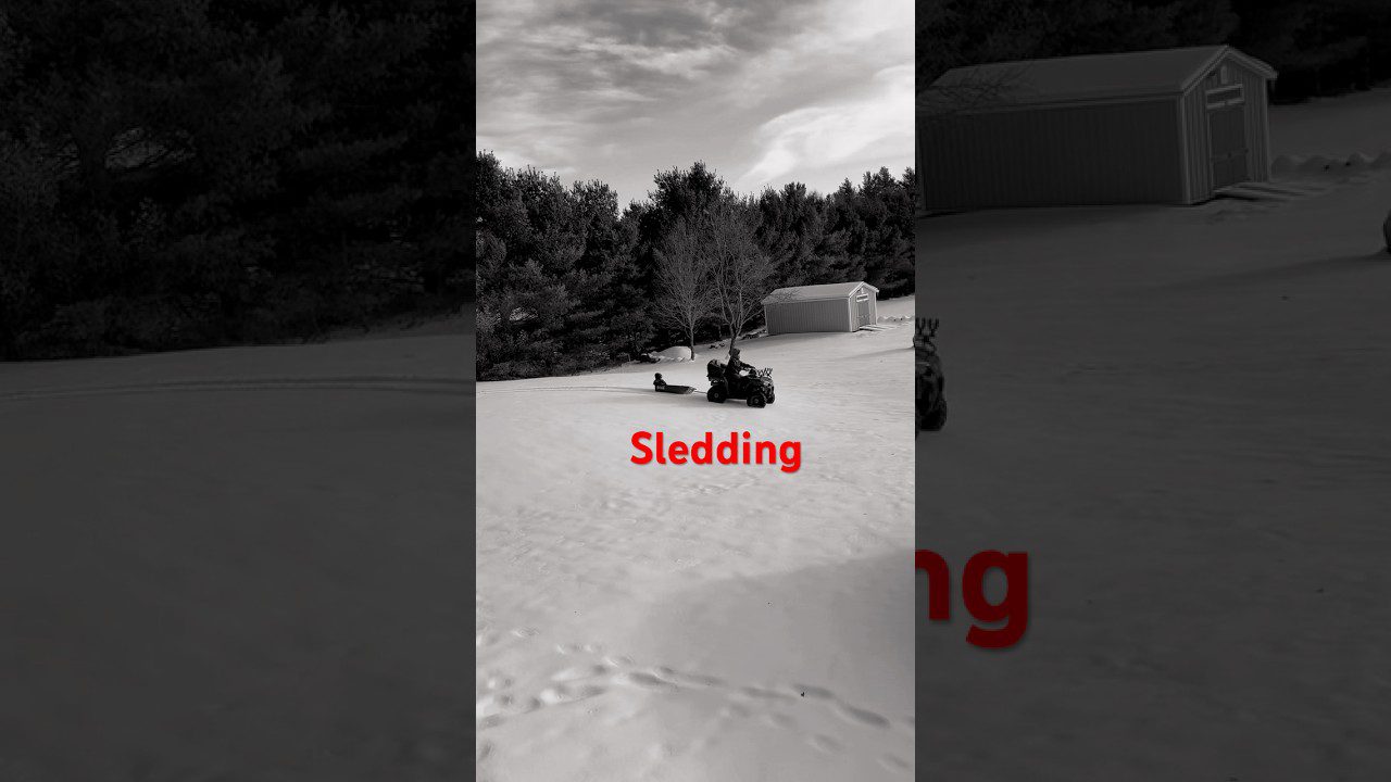 Winter ATV Use for Ice Fishing, Trapping and Hunting Access in Maine