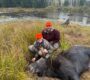 youth hunter first maine bull moose 90x80
