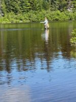 These gentlemen came up from the Carolina’s to enjoy some of Maine’s fishing. We went into the western...