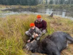 It was a pleasure guiding Bowen and Nate on their father son moose hunt. We connected with this...